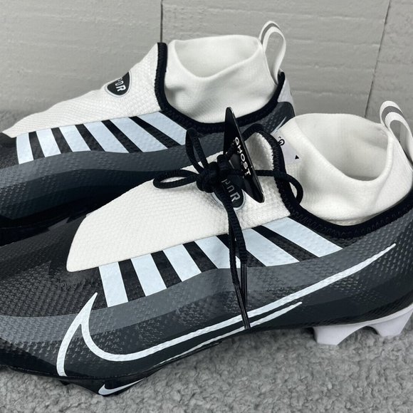 Nike Vapor Edge Pro 360 Football Cleats Men's 7 & 7.5 Black White DQ3670… - Picture 2 of 11